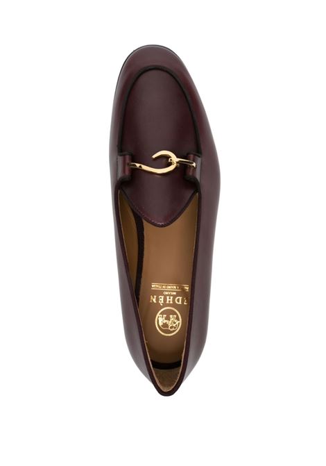 Bordeaux hook-detailed loafers Edhen Milano - men EDHÈN MILANO | CLOCBOXBDX